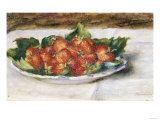 Still Life with Strawberries  Painted Circa 1880