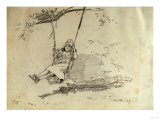 Girl on a Swing  1879