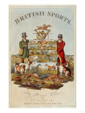 Title Page from ' the National Sports of Great Britain by Henry Alken  1821