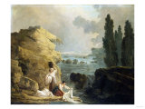 Washerwoman by a Cascade
