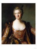 Portrait of Theodore Elisabeth  Catherine De Besenval  Marquise De Broglie  1742