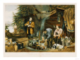 Camping in the Woods  a Good Time Coming  1863