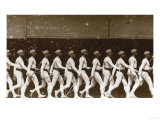 Chromophotograph of a Walking Soldier  1886