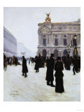 Outside the Opera  Paris  1879