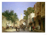 An Arab Street Scene  1872