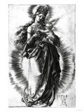 The Virgin and Child on a Crescent with a Starry Crown  Engraving  1508