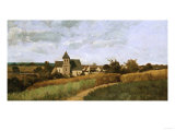 A Village at Harvest Time