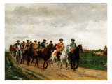 Marshal Saxe and His Troops  1866