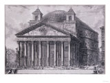 A View of the Pantheon  Rome  1761-1768