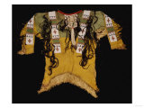 Sioux Beaded and Fringed Hide Warrior's Shirt