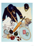 A Selection of Cricket and Tennis Sporting Memorabilia