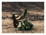 Offering to Pele  Hawaiian Hula Dancer