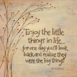 Enjoy The Little Things