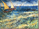 Seascape at Saintes-Maries  c1888