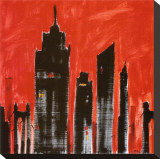 Red Cityscape