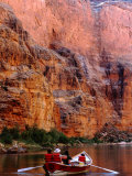 Rowing on Colorado River  Grand Canyon National Park  Arizona