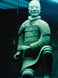 Life Size Terracotta Statue Kneeling Archer  Xi'an  Shaanxi  China