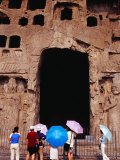 Middle Binyang Cave in Dragon Gate Grottoes  Luoyang  Henan  China