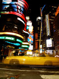 Traffic  Times Square  New York City  New York