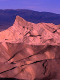 Land Formation from Zabriskie Point at Sunrise  Nevada