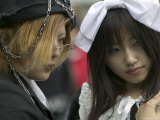 Two Members of Cos-Play-Zoku  Tokyo  Kanto  Japan