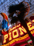 Neon Detail at the Fremont Experience in las Vegas  Las Vegas  Nevada