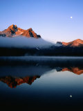Dawn at Stanley Lake  Sawtooth Mountains  Near Stanley  Stanley  Idaho