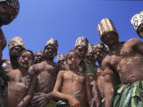 Papua New Guineans of Anditale Tribe  Port Moresby Cultural Festival  Papua New Guinea