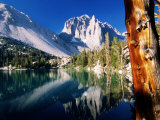 First Lake at Sunrise on North Fork of Big Pine Creek Trail  John Muir Wilderness Area  California