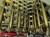 Burj Al Arab Atrium Lobby  Dubai  United Arab Emirates
