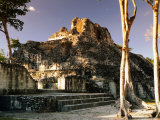 Edificio X at Rio Bec Mayan Ruins  Becal  Campeche  Mexico