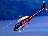 Helicopter About to Land  Queenstown  New Zealand