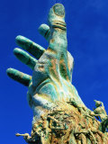 Detail of Holocaust Memorial  South Beach  Miami  Florida
