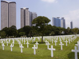 The American Memorial Cemetary at Pateros  Manila  Philippines