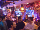 Customers in Maruja Limon Bar  Valencia City  Valencia  Spain