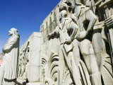 Monument to General JM Pando in City's Main Cemetery  La Paz  Bolivia