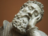 Detail from the Sculpture Gallery of the Musee du Louvre  Paris  Ile-De-France  France