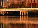 First Street Bridge over Town Lake in Austin  Austin  Texas