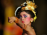 Balinese Woman Dancing at the Great Youth Gong Kebyar Compilation from Bangli and Gianyar Regency