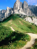 Sello Massif  Passo Gardena  Dolomites  Dolomiti di Sesto Natural Park  Trentino-Alto-Adige  Italy