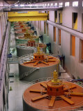 Generators  Bonneville Dam Powerhouse  Columbia River Gorge  Oregon