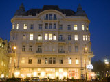 Facade of Building on Ring Strasse  Vienna  Austria