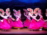 Dancers Performing at Korea House  Myeong-Dong  Seoul  South Korea