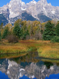 Grand Teton Reflection  Grand Teton National Park  Wyoming