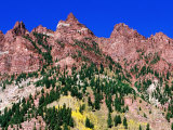 Red Mountains Near Maroon Bells  Aspen  Colorado