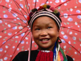 Ethnic Dao Lantien Girl from Mountainous Northern Vietnam  Tam Duong  Lao Cai  Vietnam