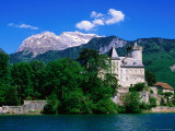 Chateauvieux in Village of Duingt on Shore of Lac d'Annecy in Savoy Region  Rhone-Alpes  France