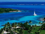 Tobago Cays Seen from Petit Rameau  Tobago Cays