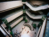 Tour About to Depart from Main Hall of Shanghai Museum  Shanghai  China