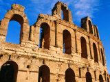 Amphitheatre at Colosseum of El-Jem  El-Jem  Mahdia  Tunisia